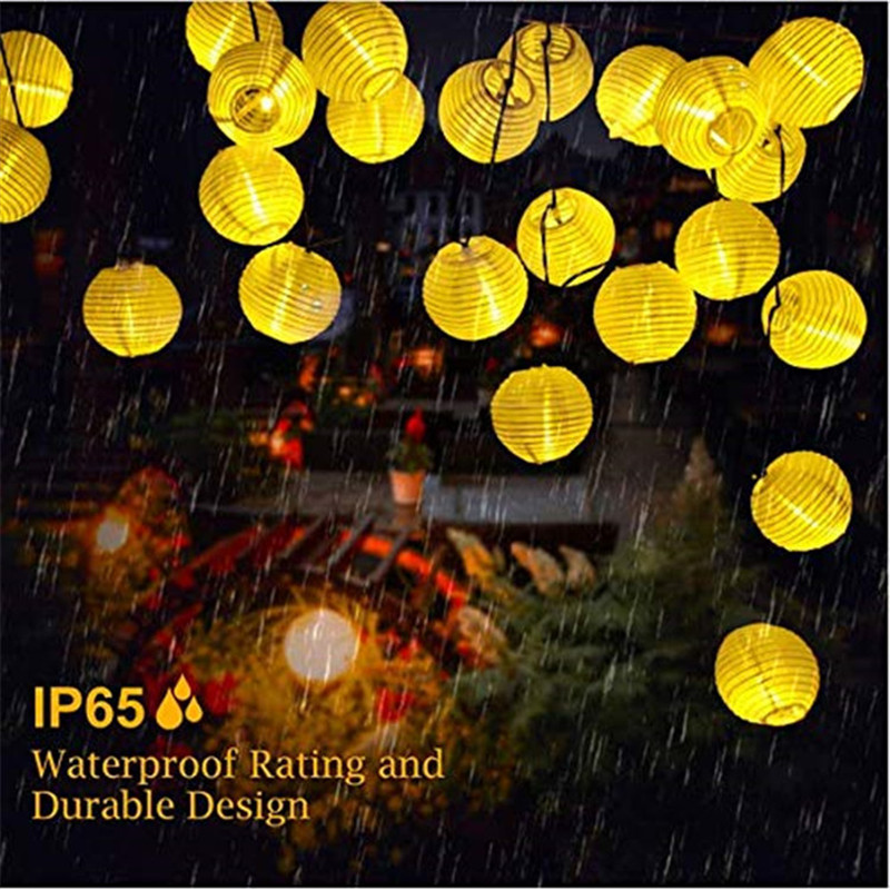 LED lanterne solaire chaîne lu - Outdoor Lighting Art avis et prix
