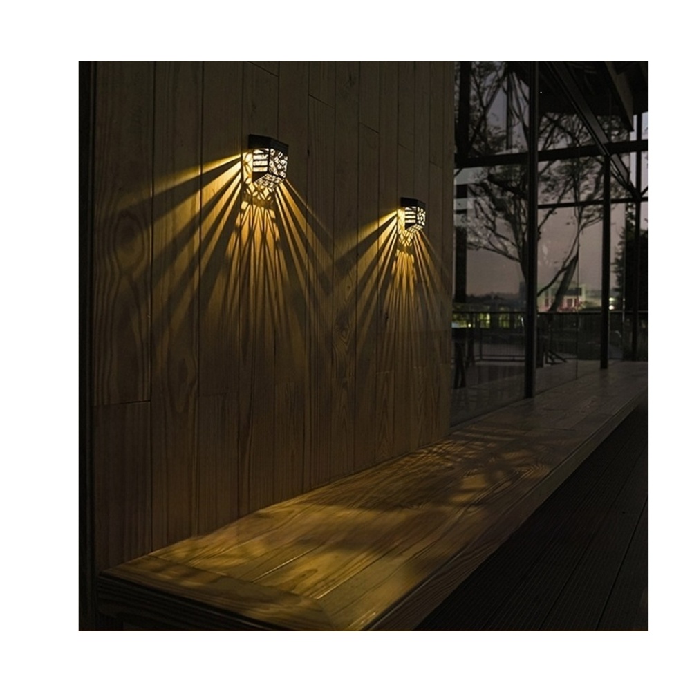 Lampe solaire LED pour clôture - Outdoor Lighting For Fence avis et prix